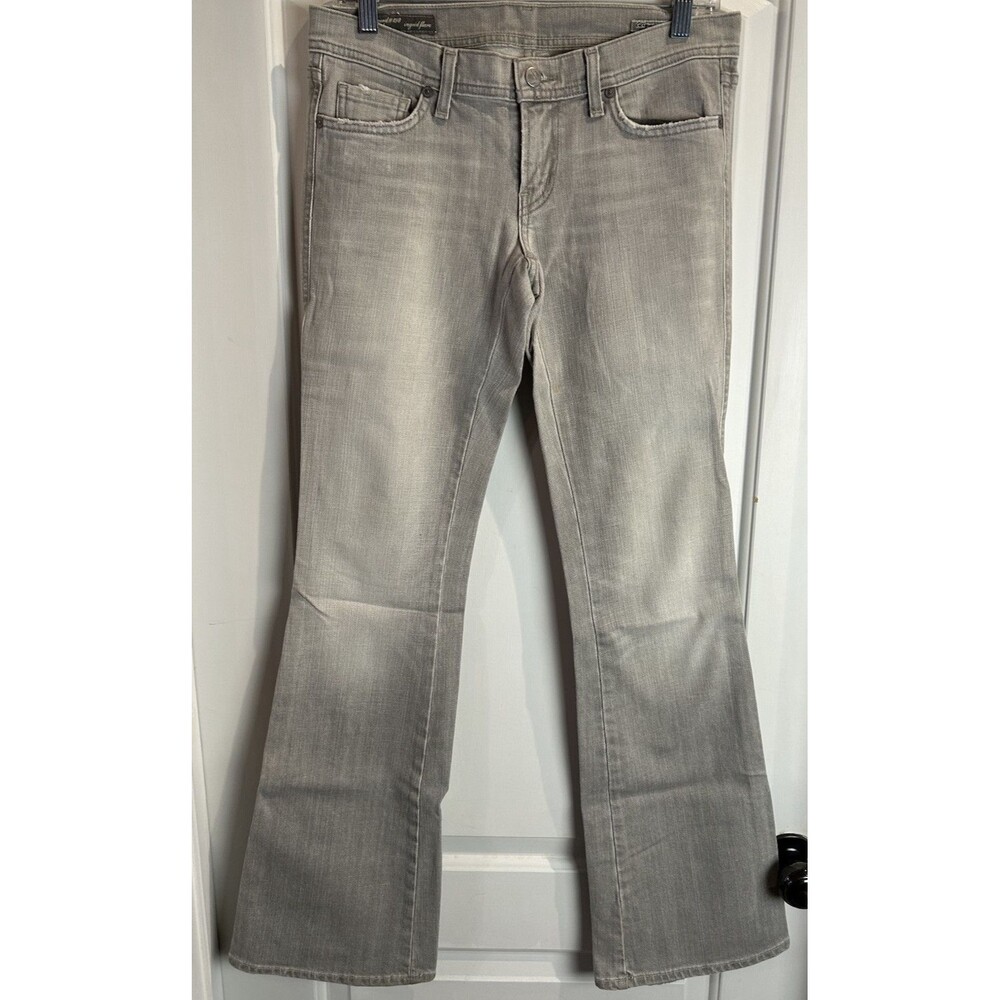 Citizens of Humanity Ingrid Flare #198  Boho Stretch Gray Wash Women’s Size 29R